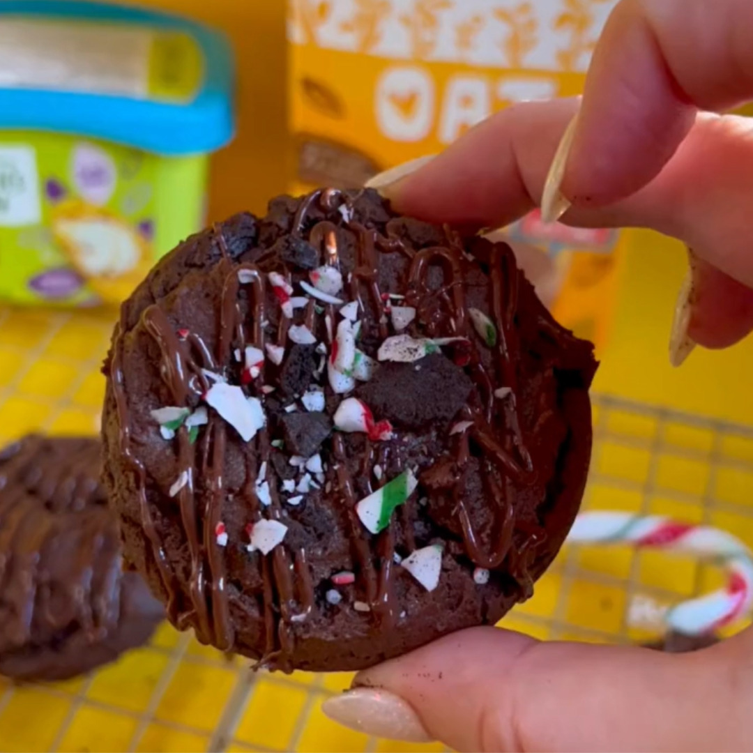 Mocha Peppermint Cookies