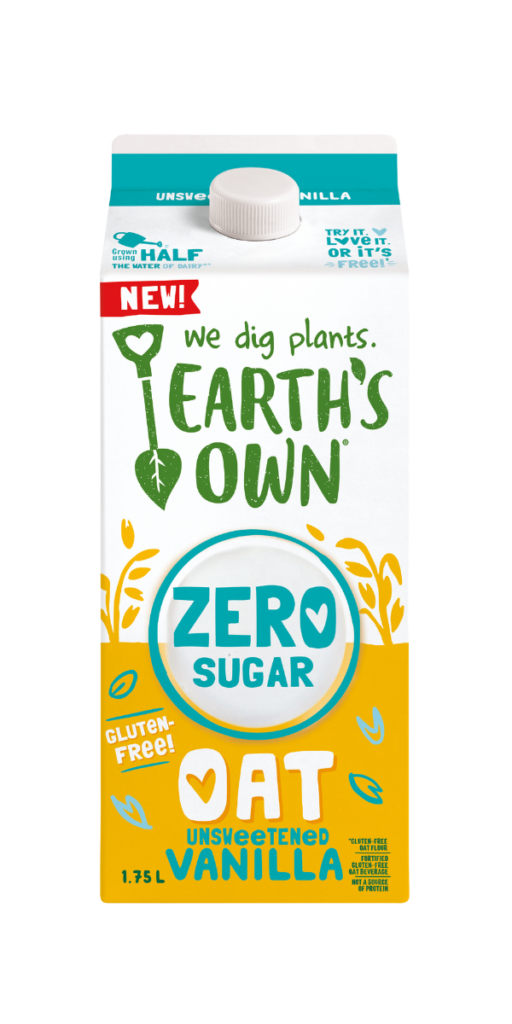 oat zero sugar milk, oat milk no sugar