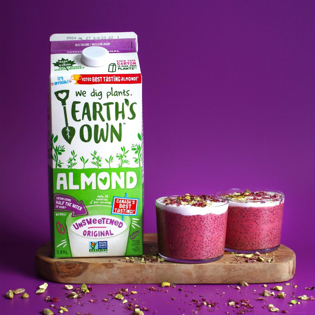 Earth s Own Blog Raspberry Rose Chia Pudding