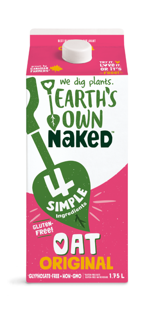 naked oat original chilled carton