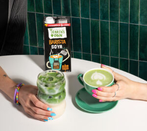 soy barista matcha french